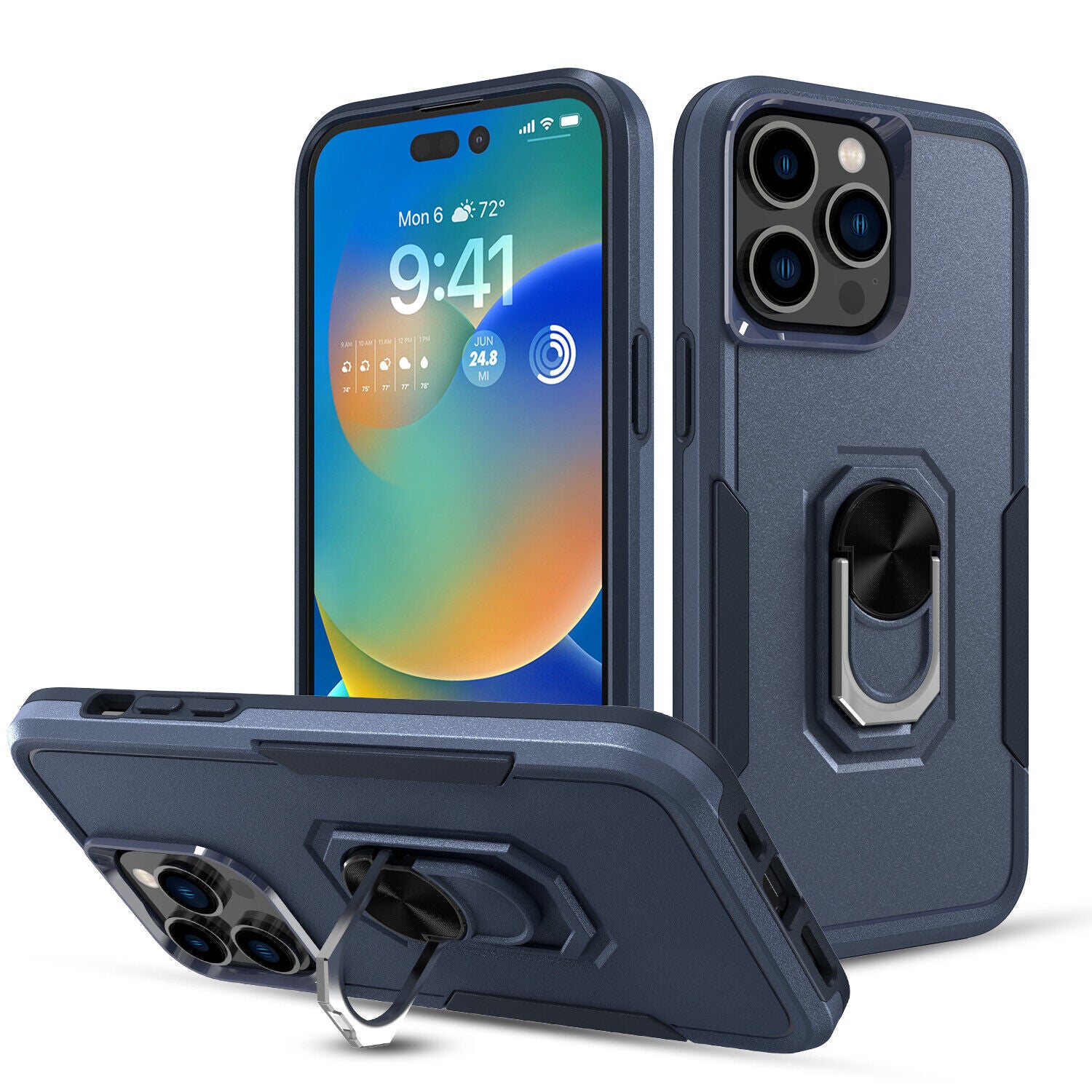 Étui à anneau robuste pour iPhone 13 Pro Max Étui à anneau robuste pour iPhone 13 Pro Max